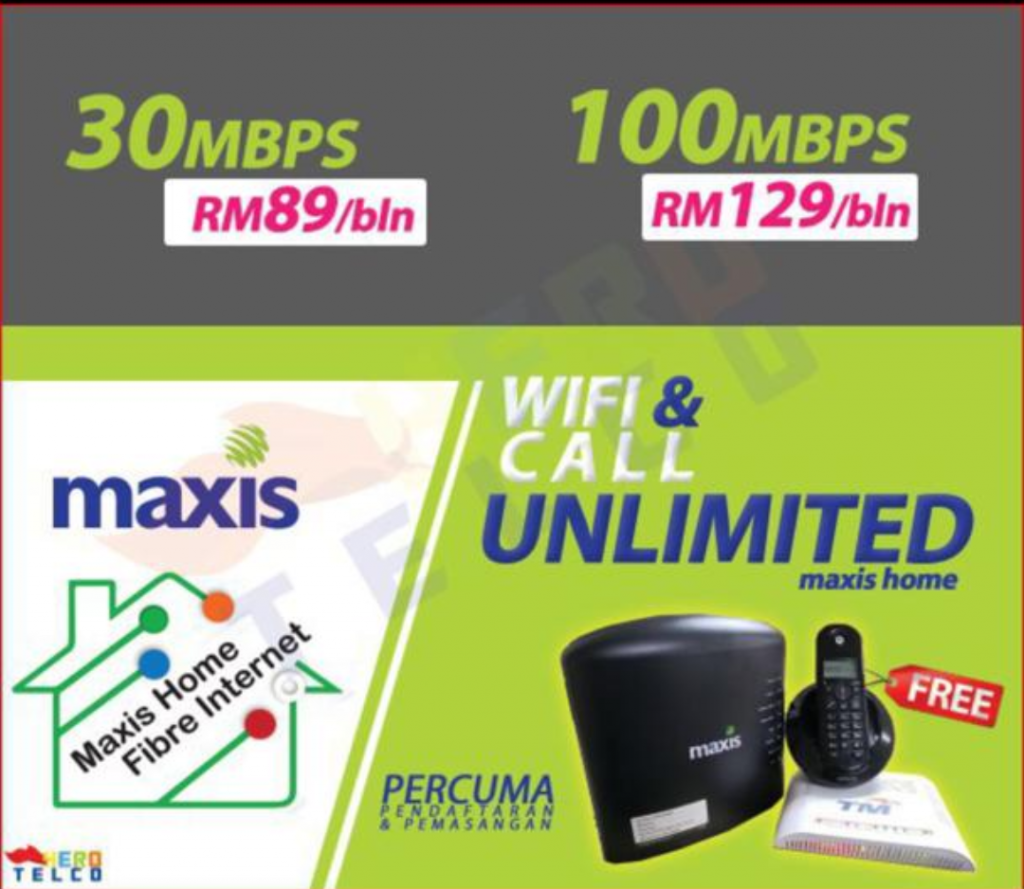 Maxis Home Fibre Internet